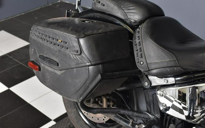 2022 Harley-Davidson Heritage Classic 114 Vivid Black (Black Finish w/Cast Wheels) FLHCS