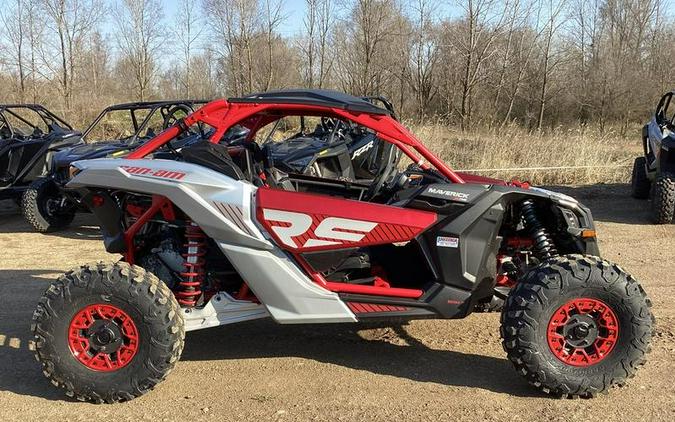 2024 Can-Am® Maverick X3 X rs Turbo RR Fiery Red & Hyper Silver