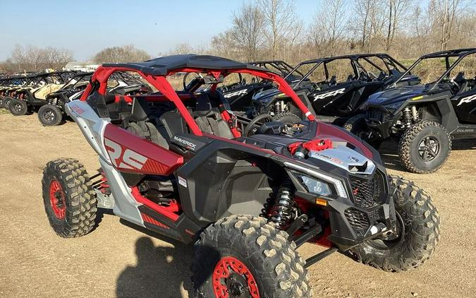 2024 Can-Am® Maverick X3 X rs Turbo RR Fiery Red & Hyper Silver