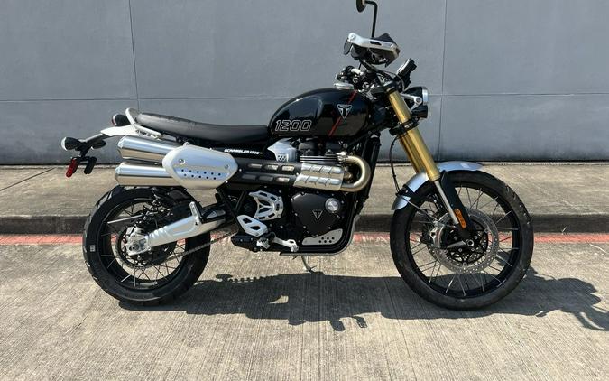 2024 Triumph Scrambler 1200 XE Phantom Black / Storm Grey