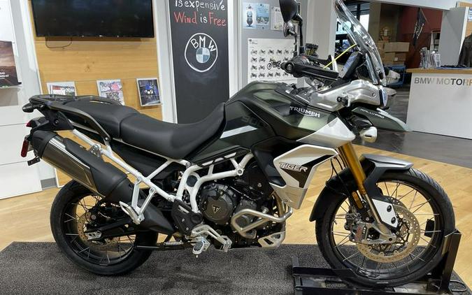 2023 Triumph Tiger 900 Rally Pro Matte Khaki Green