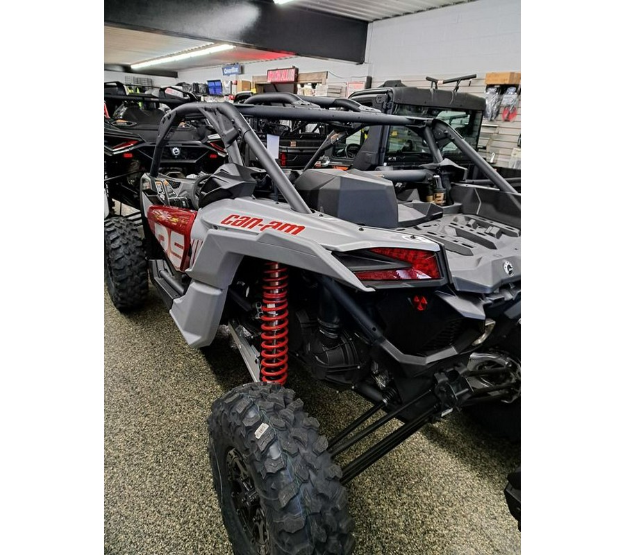 2024 Can-Am® Maverick X3 RS Turbo RR Fiery Red & Hyper Silver