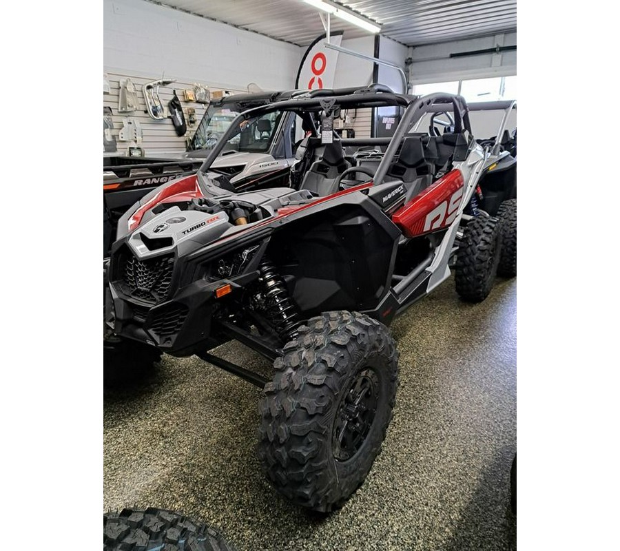 2024 Can-Am® Maverick X3 RS Turbo RR Fiery Red & Hyper Silver