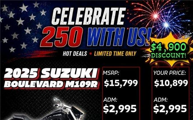 2025 Suzuki BOULEVARD M109R