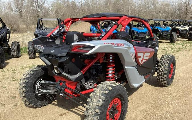 2024 Can-Am® Maverick X3 X rs Turbo RR Fiery Red & Hyper Silver