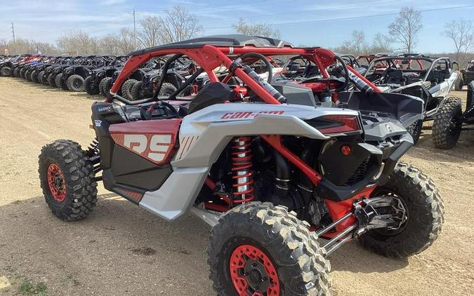 2024 Can-Am® Maverick X3 X rs Turbo RR Fiery Red & Hyper Silver