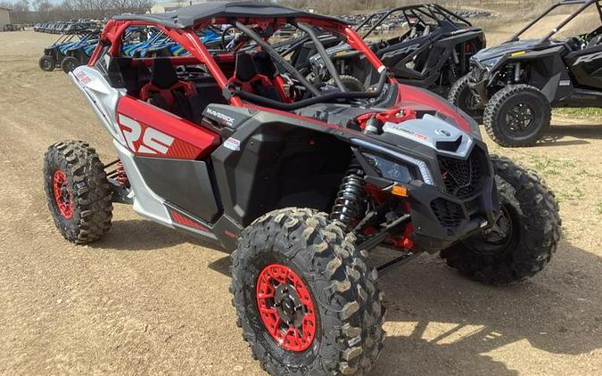 2024 Can-Am® Maverick X3 X rs Turbo RR Fiery Red & Hyper Silver