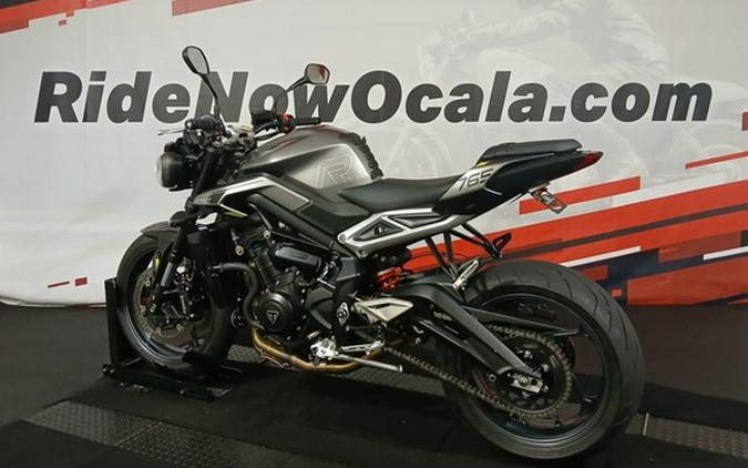 2024 Triumph Street Triple 765 R Silver Ice R