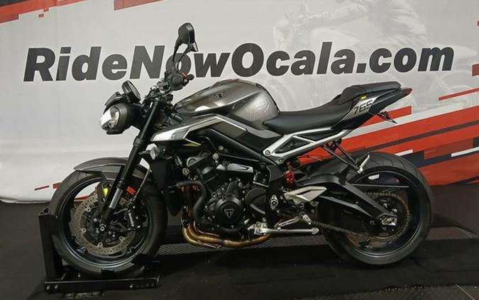 2024 Triumph Street Triple 765 R Silver Ice R