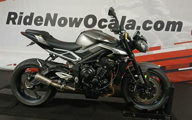 2024 Triumph Street Triple 765 R Silver Ice R