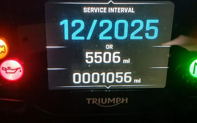 2024 Triumph Street Triple 765 R Silver Ice R