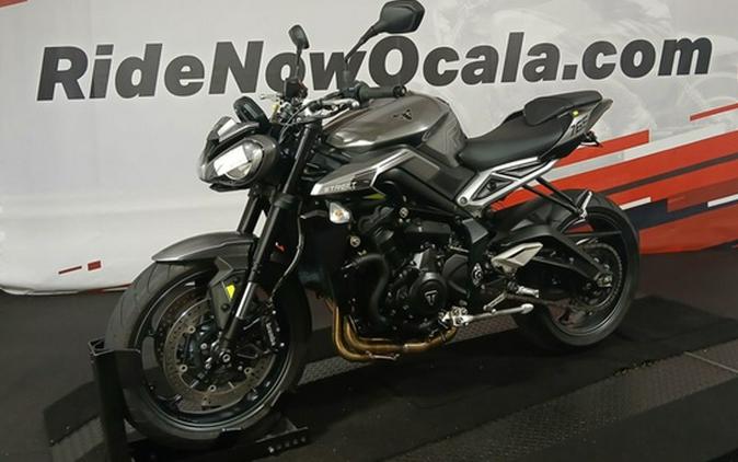 2024 Triumph Street Triple 765 R Silver Ice R