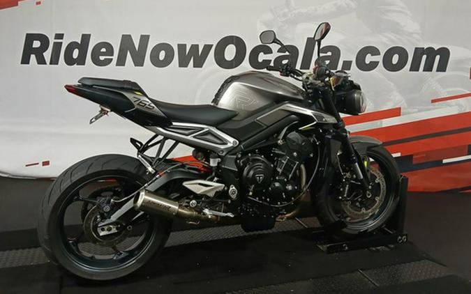 2024 Triumph Street Triple 765 R Silver Ice R