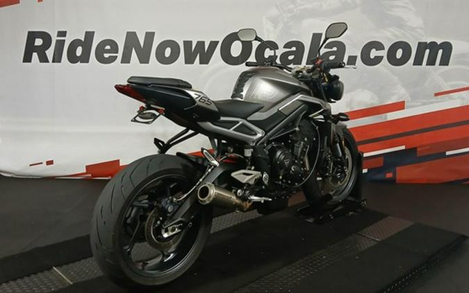 2024 Triumph Street Triple 765 R Silver Ice R
