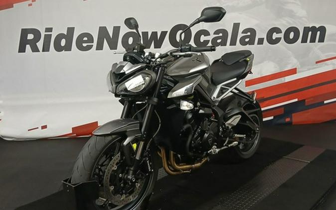 2024 Triumph Street Triple 765 R Silver Ice R