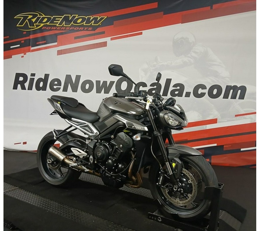 2024 Triumph Street Triple 765 R Silver Ice R