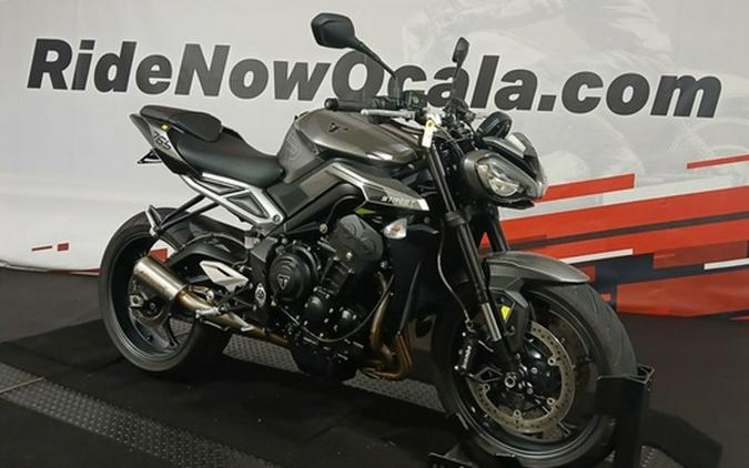 2024 Triumph Street Triple 765 R Silver Ice R