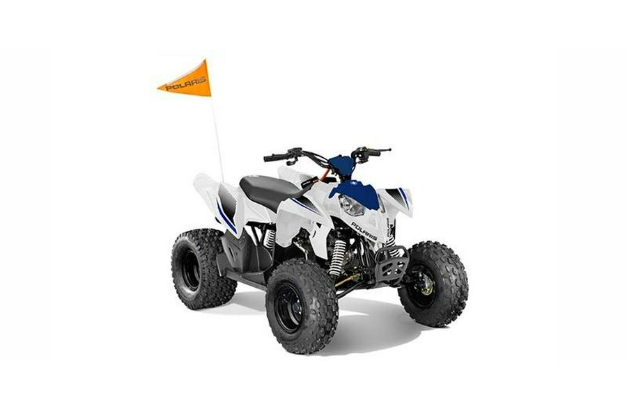 2024 Polaris Industries ATV-24,OTLW 110,WHT/POL BLU 110 EFI