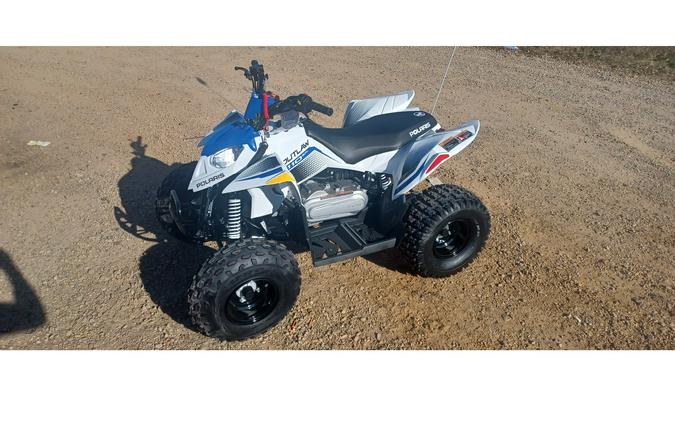 2024 Polaris Industries ATV-24,OTLW 110,WHT/POL BLU 110 EFI