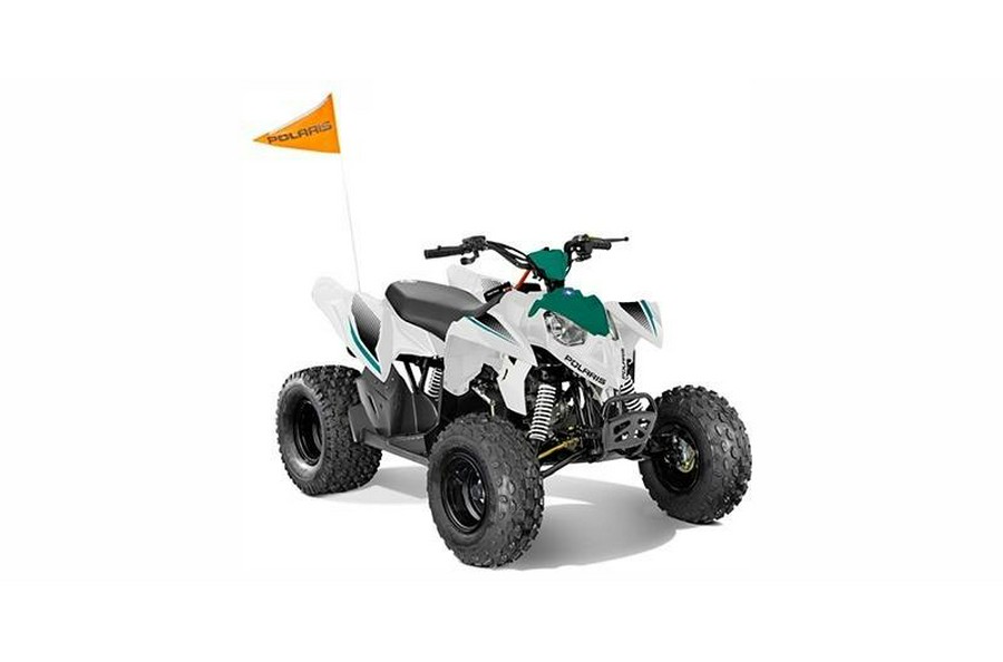 2024 Polaris Industries ATV-24,OTLW 110,WHT/POL BLU 110 EFI