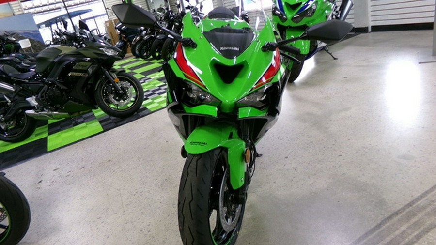 2024 Kawasaki Ninja ZX-6R KRT Edition Metallic Flat Spark BlackEbony