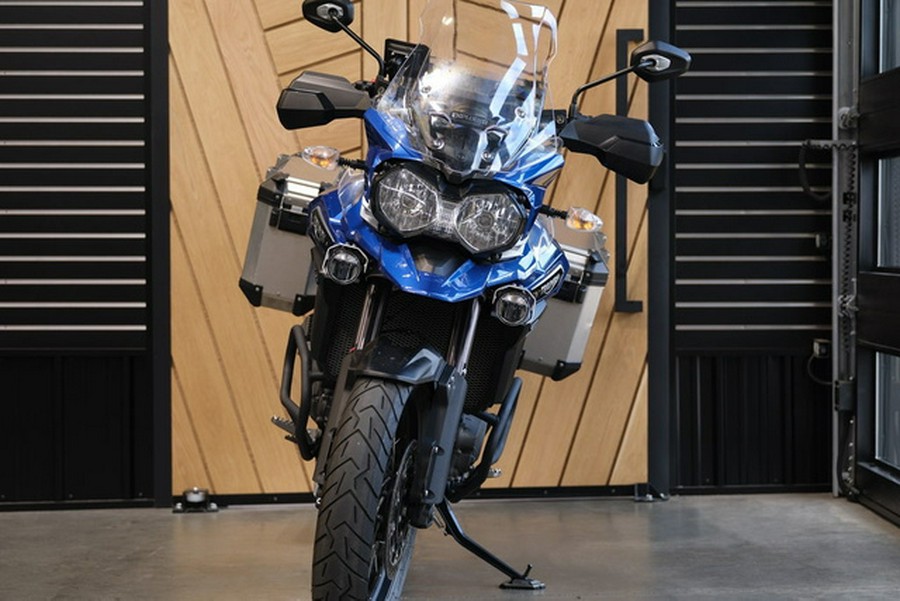 2017 Triumph Tiger Explorer XCA LucerneBlue