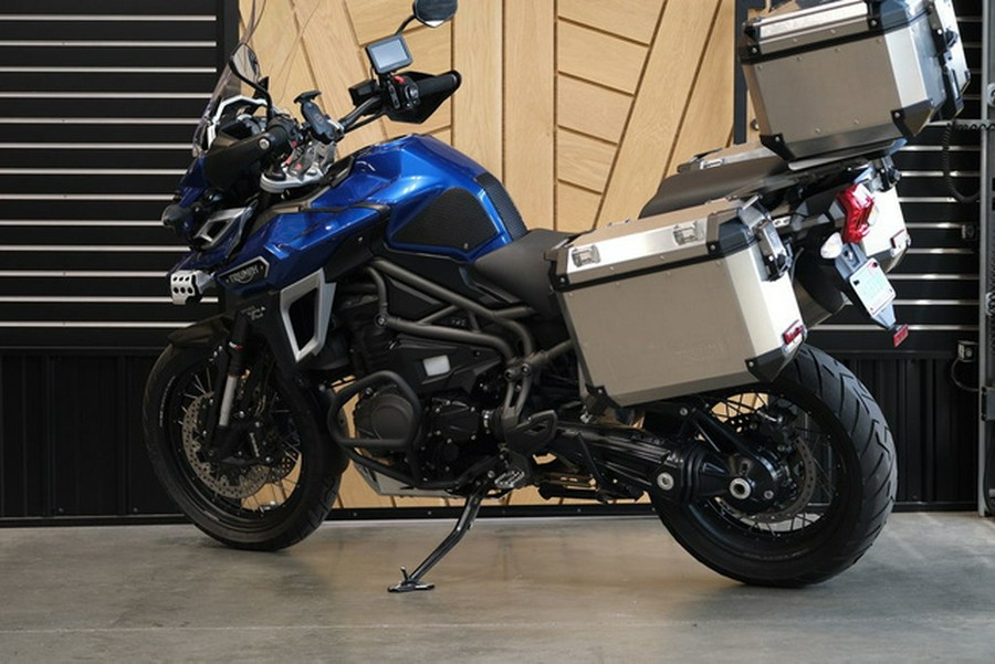 2017 Triumph Tiger Explorer XCA LucerneBlue