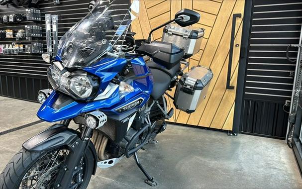 2017 Triumph Tiger Explorer XCA LucerneBlue