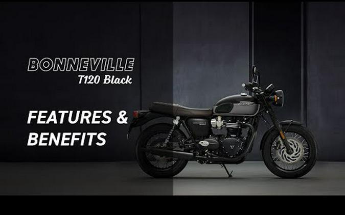 2022 Triumph Bonneville T120 Black