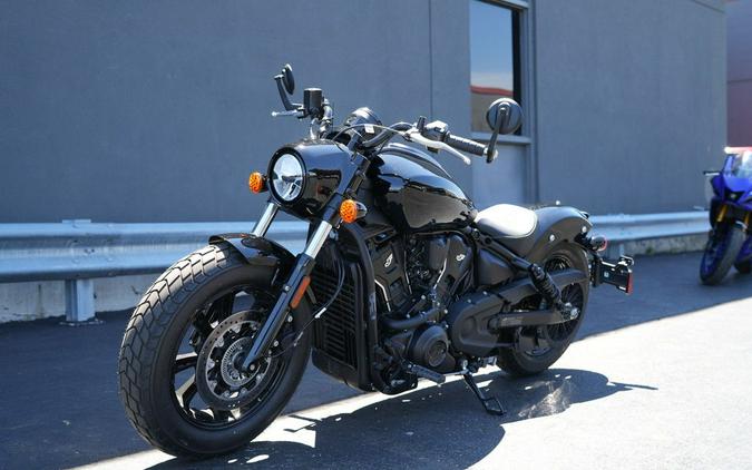 2025 Indian Motorcycle® Scout® Bobber Limited +Tech Black Metallic