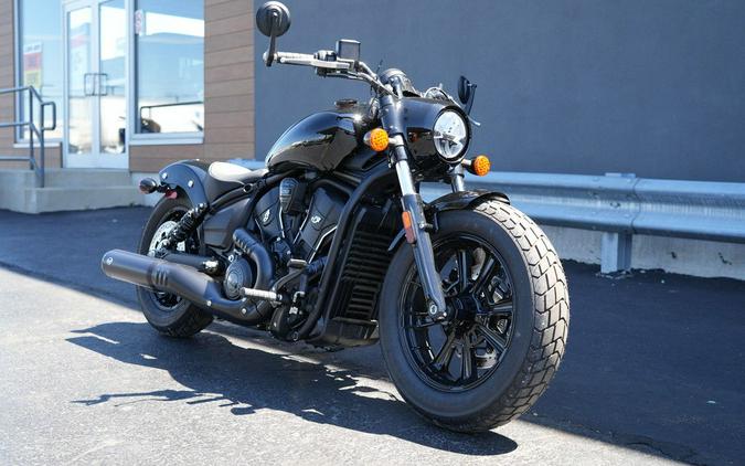 2025 Indian Motorcycle® Scout® Bobber Limited +Tech Black Metallic