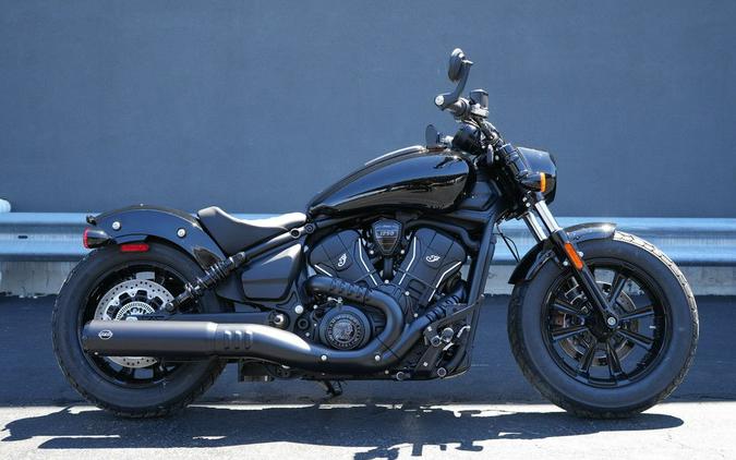 2025 Indian Motorcycle® Scout® Bobber Limited +Tech Black Metallic