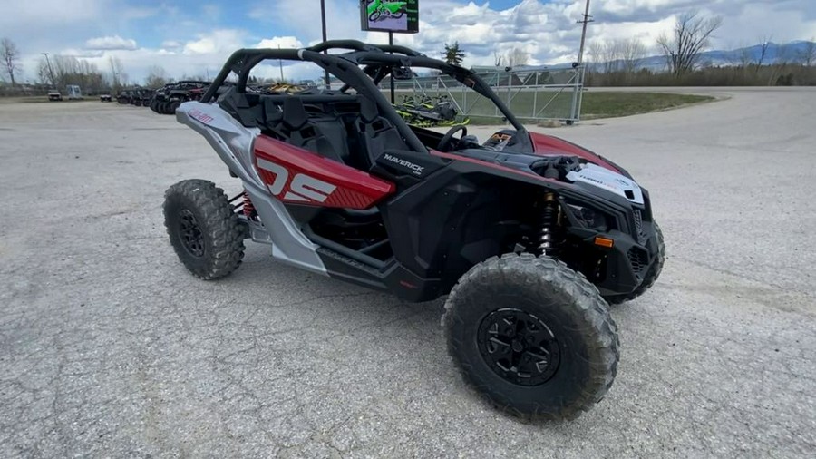 2024 Can-Am® Maverick X3 DS Turbo RR Fiery Red & Hyper Silver