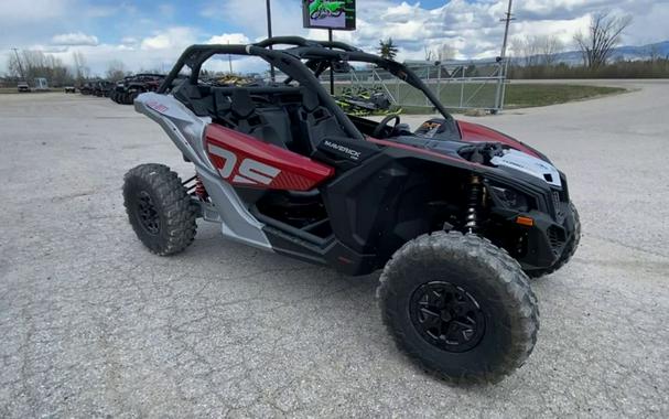 2024 Can-Am® Maverick X3 DS Turbo RR Fiery Red & Hyper Silver