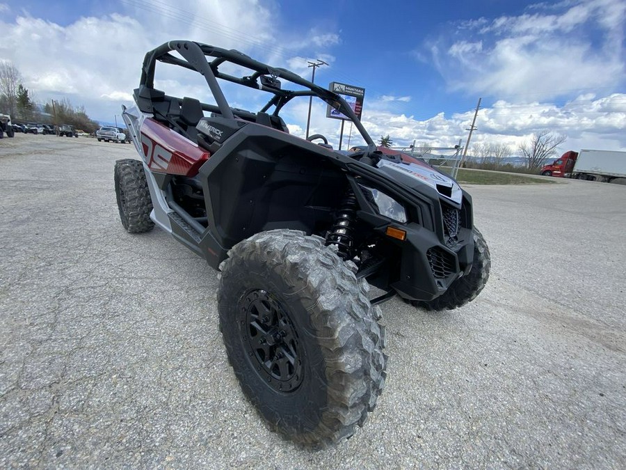 2024 Can-Am® Maverick X3 DS Turbo RR Fiery Red & Hyper Silver