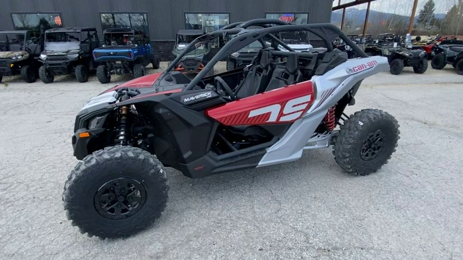 2024 Can-Am® Maverick X3 DS Turbo RR Fiery Red & Hyper Silver