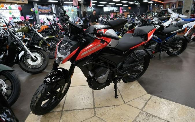 New 2024 CFMOTO 300NK MAGMA RED