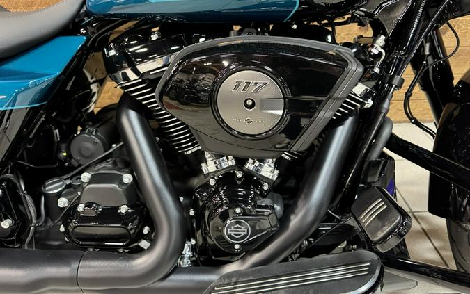 2026 Harley-Davidson® Street Glide® Teal Thunder / Vivid Black Black Trim FLHX
