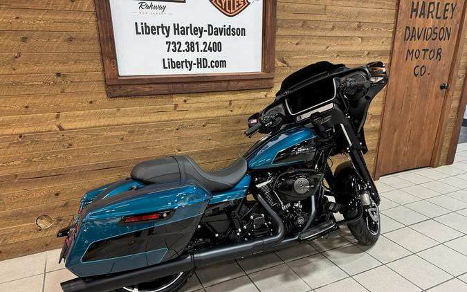2026 Harley-Davidson® Street Glide® Teal Thunder / Vivid Black Black Trim FLHX