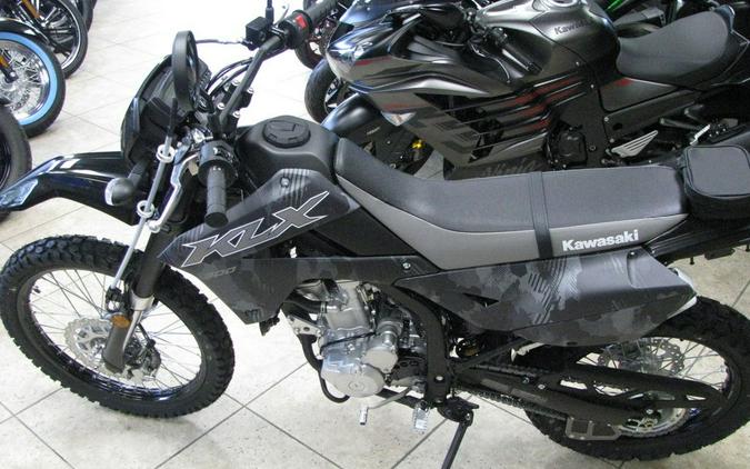 2024 Kawasaki KLX®300 Cypher Camo Gray