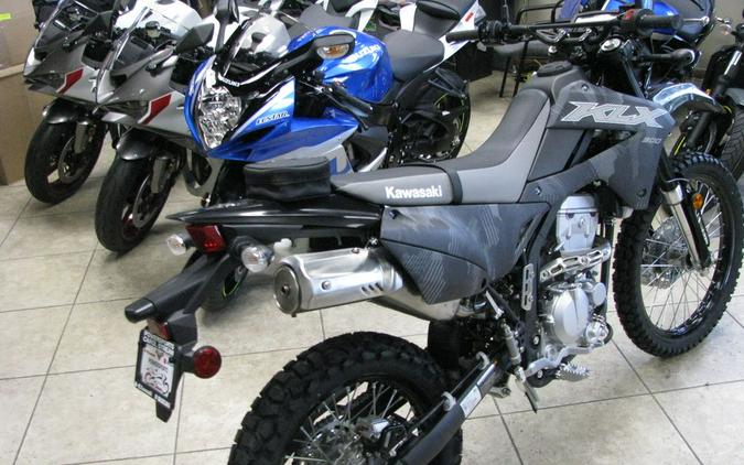 2024 Kawasaki KLX®300 Cypher Camo Gray