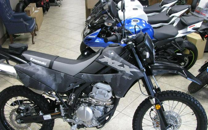 2024 Kawasaki KLX®300 Cypher Camo Gray