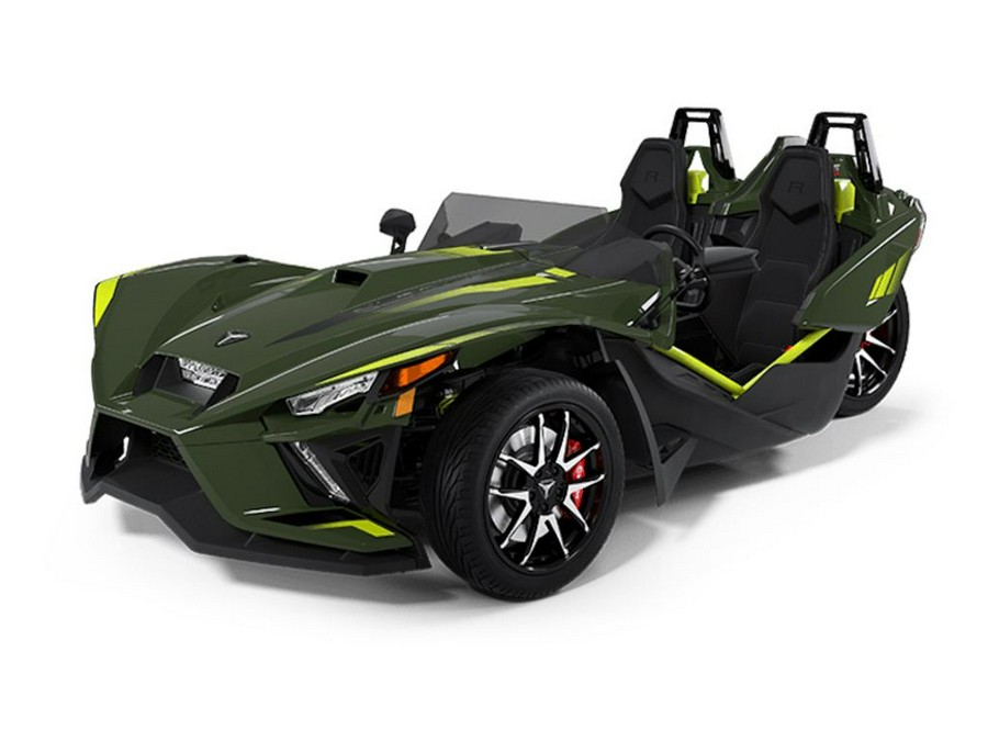 2024 Polaris Slingshot® Slingshot® R AutoDrive Army Green Flash