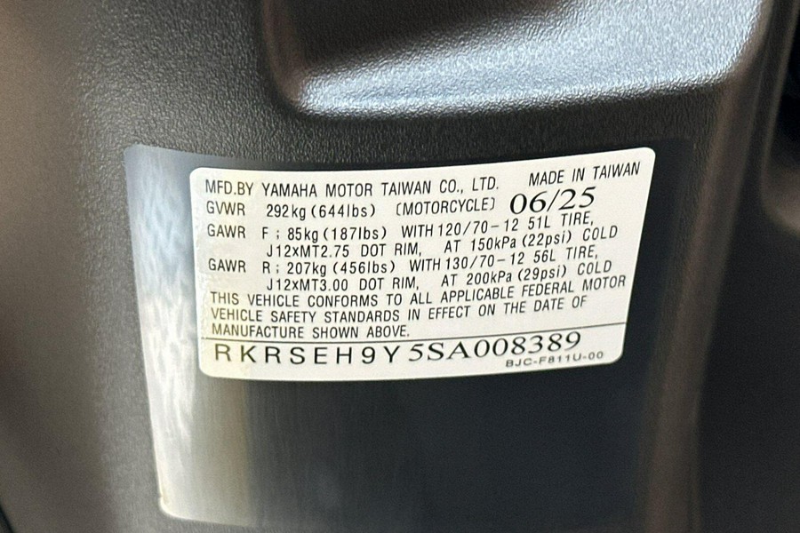 2025 Yamaha Zuma 125