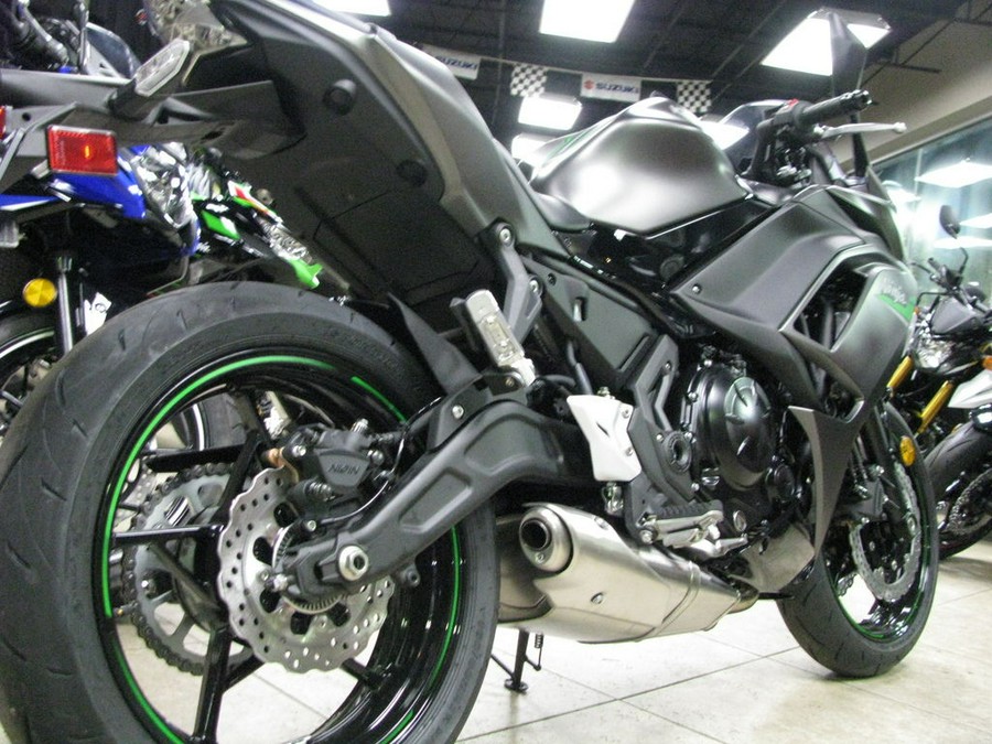 2024 Kawasaki Ninja® 650 Metallic Matte Graphenesteel Gray/Ebony