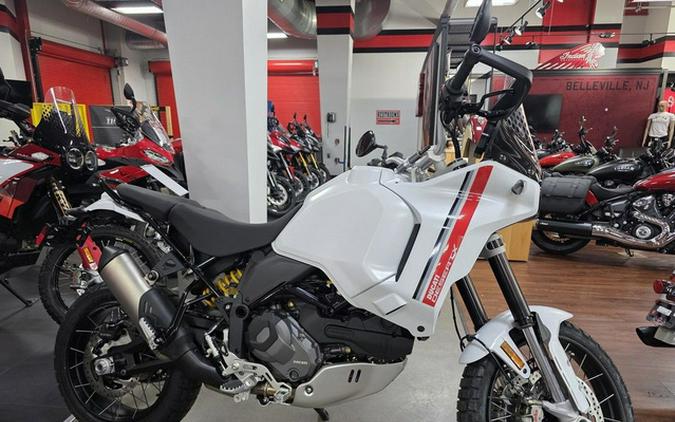 2026 Ducati DesertX Star White Silk