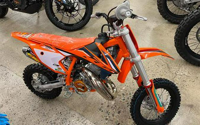 2023 KTM 50 SX Factory Edition First Look [7 Fast Facts, Specs, Photos]