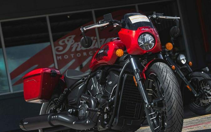 2026 Indian Sport Scout RT Sunset Red Metallic