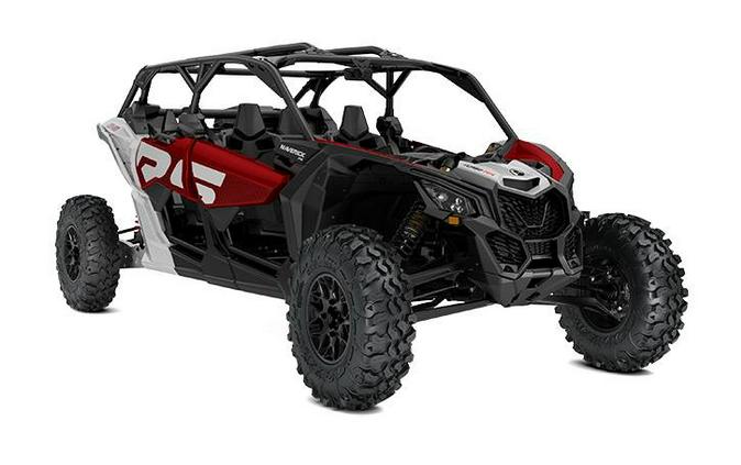 2024 Can-Am Maverick X3 Max RS Turbo RR Red & Silver