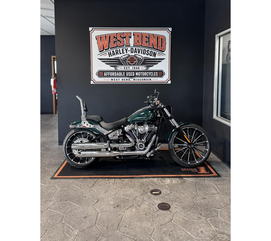2024 Harley-Davidson Breakout Alpine Green